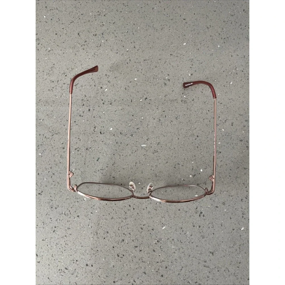 Traditions Eyeglasses Frames ONLY T02 Col 30 Rose Gold Oval Full Rim 52-16-135